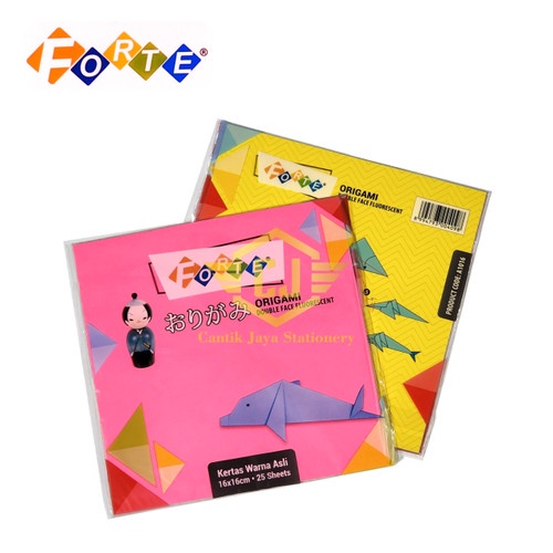 Origami Forte Forte Origami Forte Kertas Lipat Warna Warni Forte Kertas Lipat 16 x ...