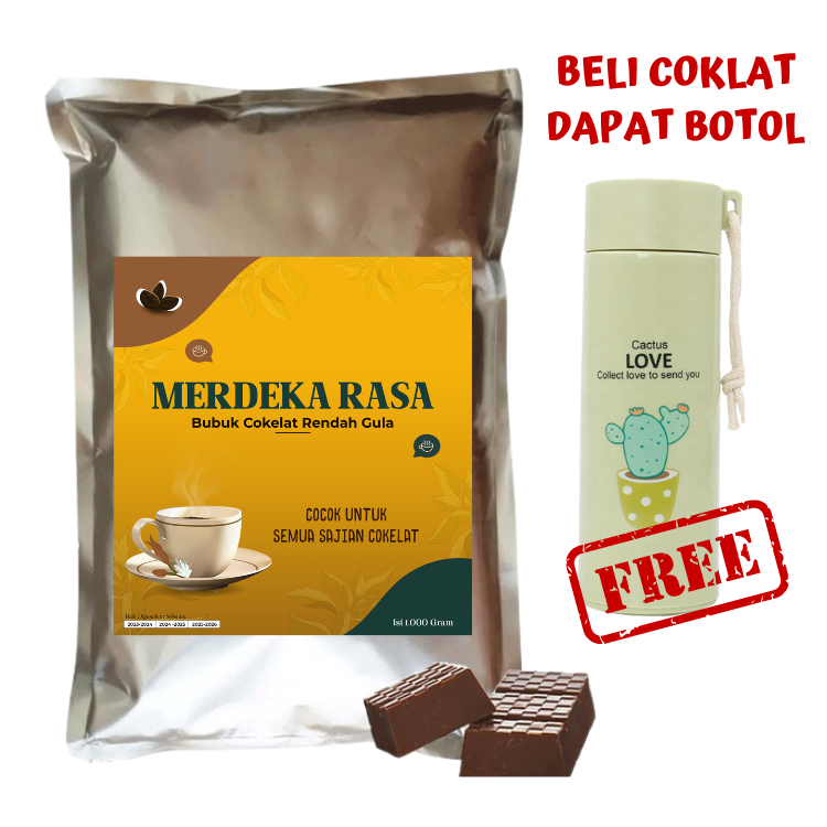 Coklat Bubuk MERDEKA RASA Minuman 1 Kg 1000 Gram Es Coklat Bukan Coklat ...