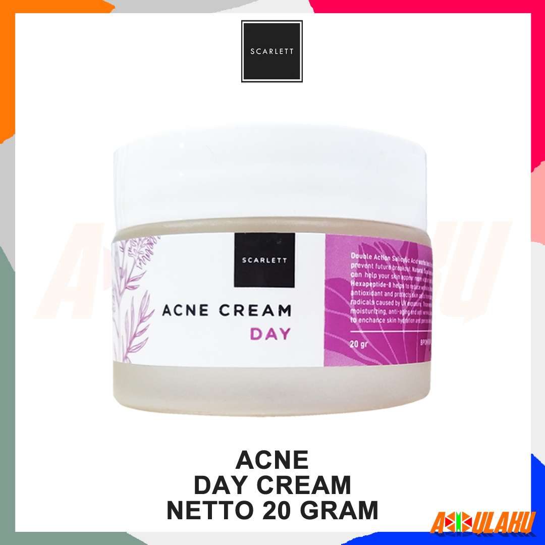 scarlet acne cream day