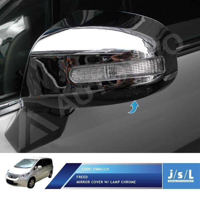Murah JSL Cover Spion Lampu Honda Freed Mirror Cover with Lamp