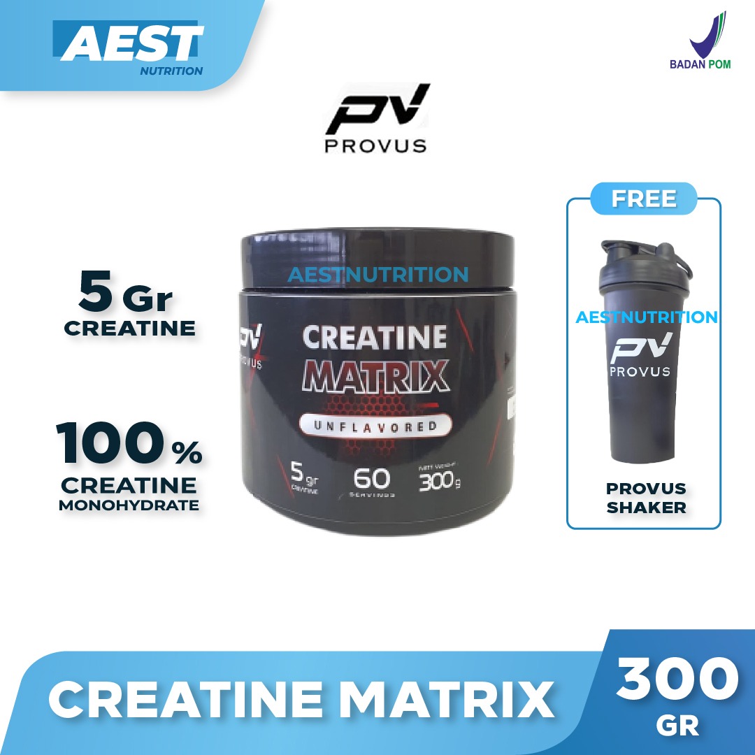 Provus Creatine Matrix 300 gr Creatine Monohydrate Lazada Indonesia