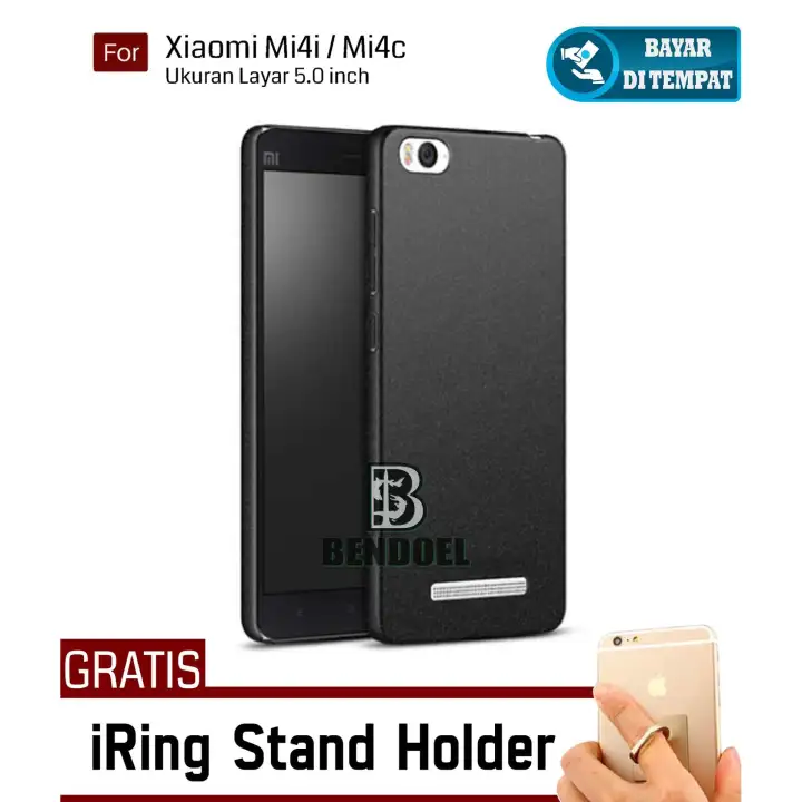 Darknight Xiaomi Mi 4i Mi4c Mi 4i Mi 4c 5 Slim Case Black Matte Softcase Premium Baby Skin Gratis Free Iring Stand Lazada Indonesia