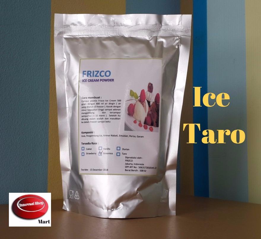 Frizco Taro Ice Cream Powder 500gr Bubuk Es Krim Ubi Ungu By Innovasi Shop.