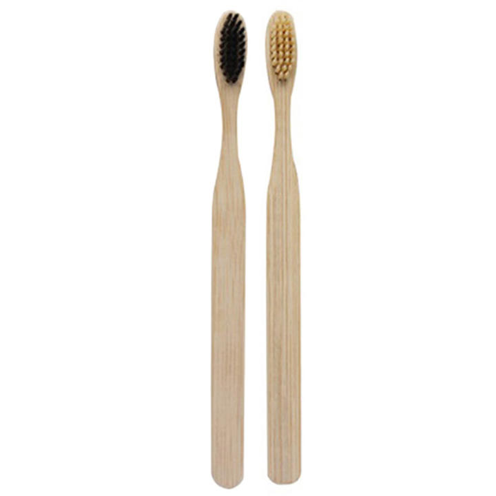 wooden handle toothbrush