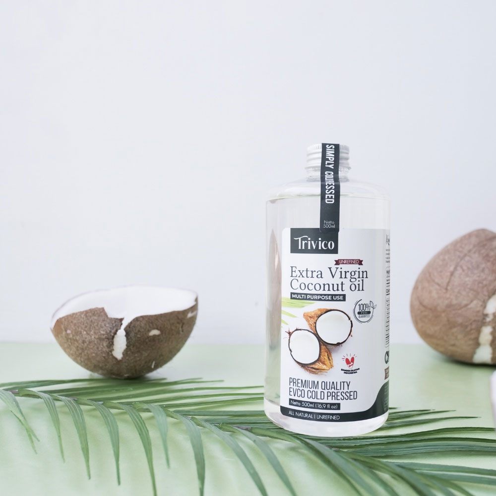 VCO Trivico Extra Virgin Coconut Oil 500ml Minyak Kelapa Murni Lazada