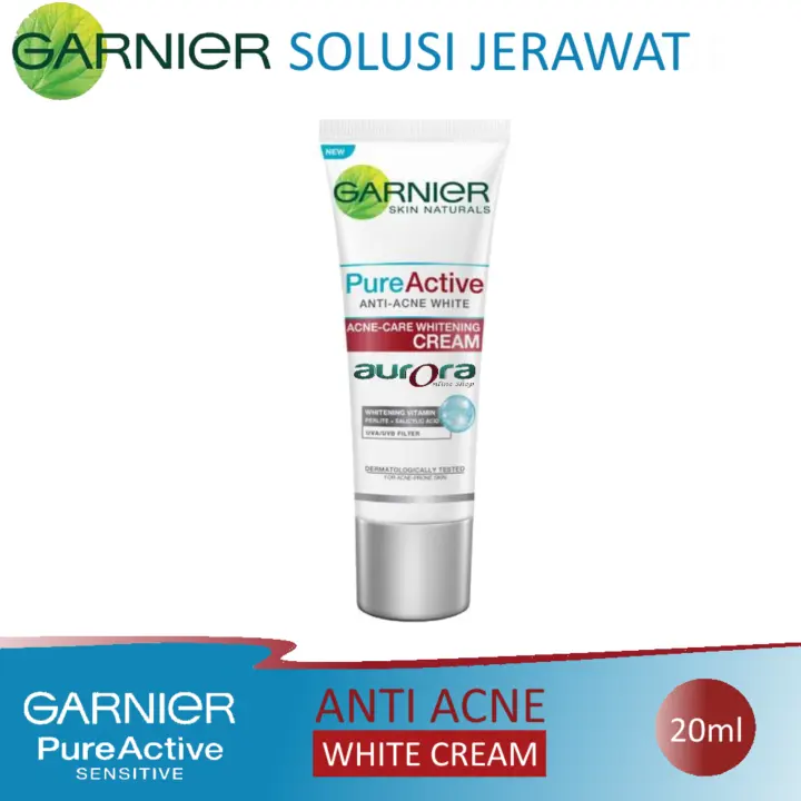 garnier pure active acne whitening cream