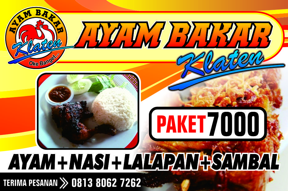 Spanduk Jualan Spanduk Benner Spanduk Dagang Spanduk Ayam Bakar Lazada Indonesia