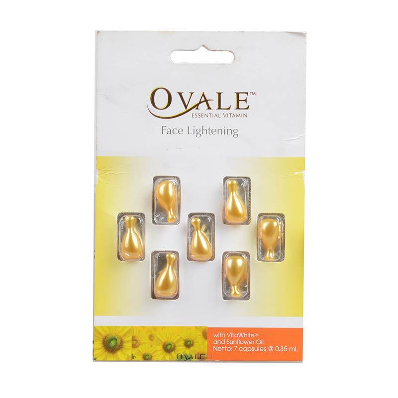 Ovale Essential Vitamin Face Lightening Blister 7 Capsule // Vitamin Wajah