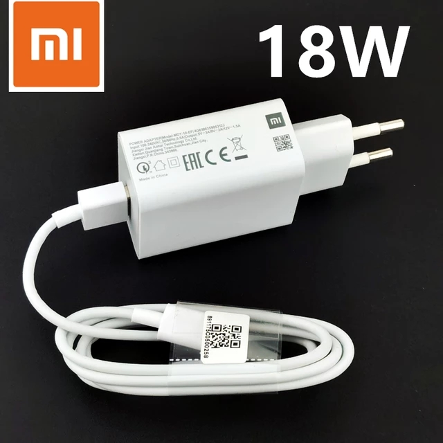 18w Charger Redmi 8a Charger Price Charger Casan Xiaomi Type C 18W