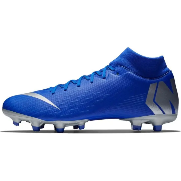 nike mercurial blue and silver