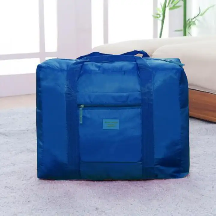 dark blue luggage