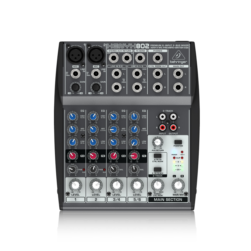 Behringer Mixer Xenyx 802 8 Channel Compact Audio Mixer Lazada Indonesia Behringer Mixer Xenyx 802 8 Channel Compact Audio Mixer Lazada Indonesia