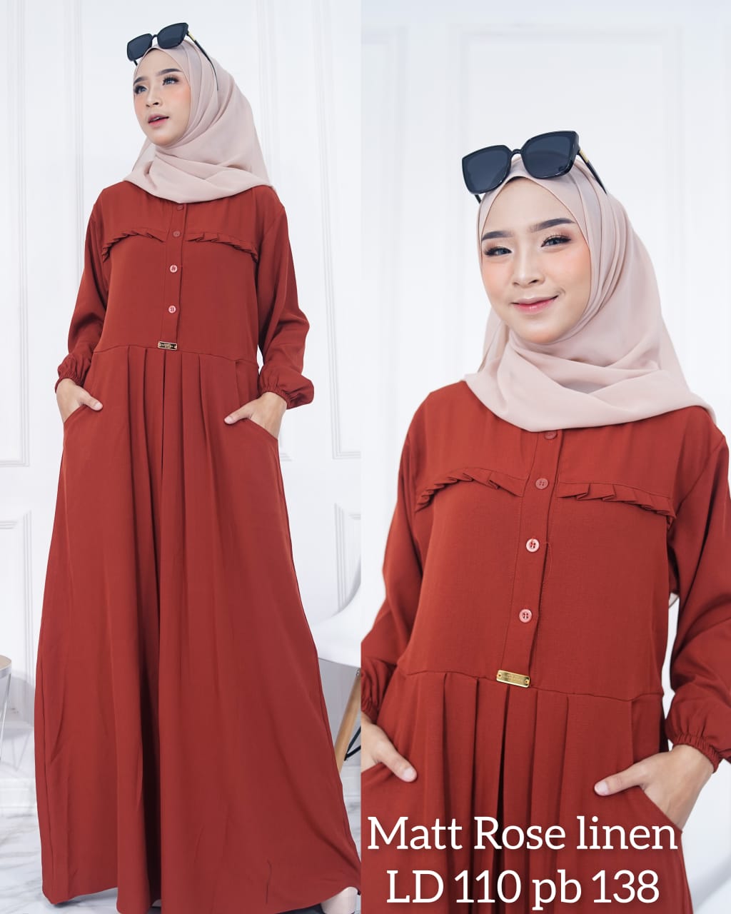 ROSE MERRY DRESS GAMIS TERBARU 2024 GAMIS POLOS SIMPLE DAN MODIS TERMURAH BERKUALITAS DRESS PEREMPUAN KEKINIAN TOPS HITS NEW COLLECTION DRESS POLOS ELEGAN GAMIS POLOS