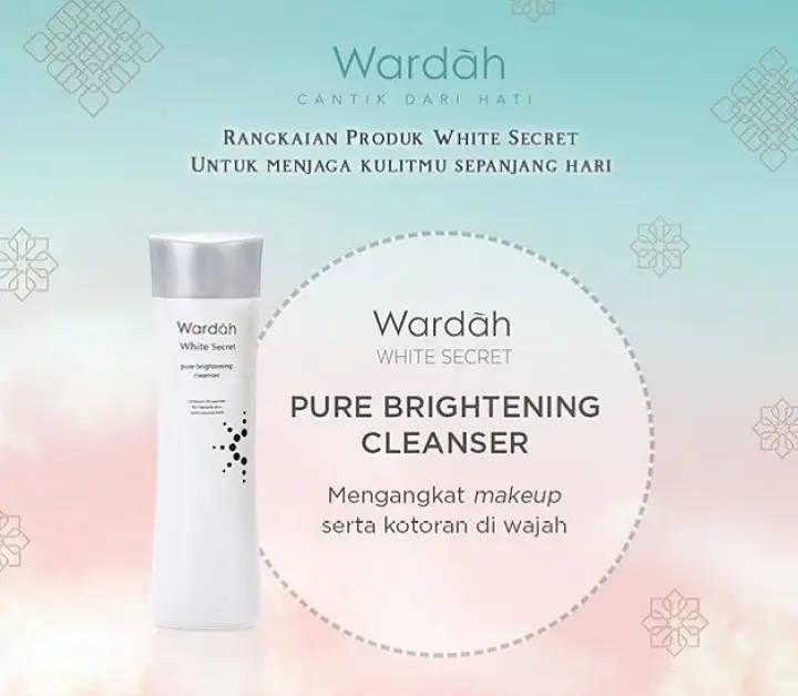 wardah pure brightening cleanser