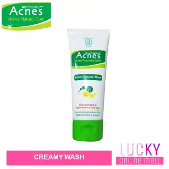 Acnes Creamy Wash Pencuci Muka Untuk Berjerawat Lazada Indonesia