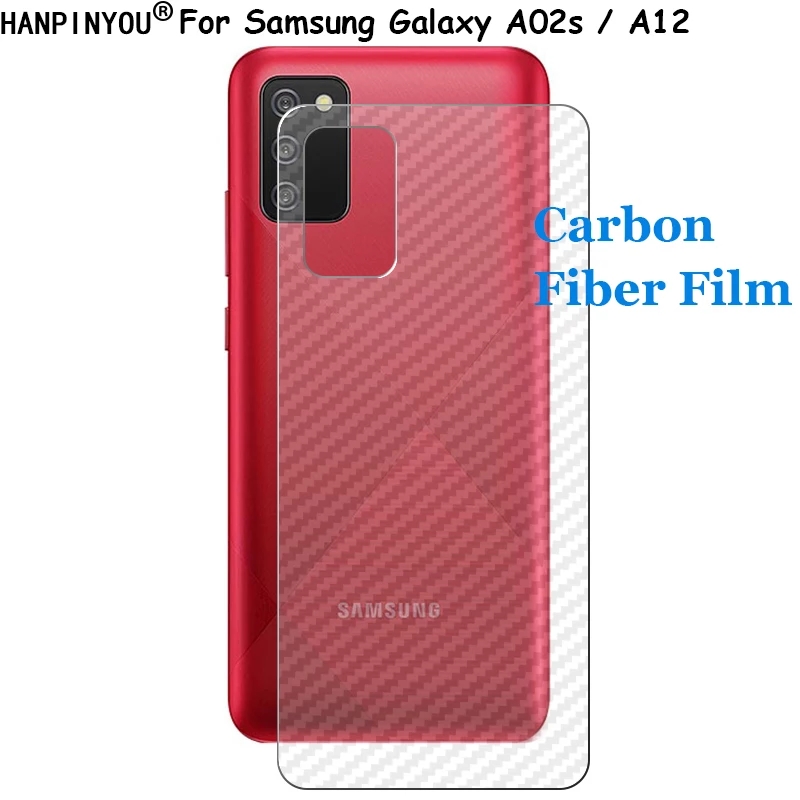 PROMO Arsum Garskin Carbon Back Cover Untuk Samsung M02