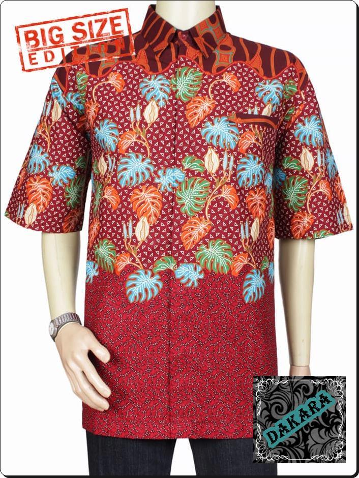 BATIK COWOK UKURAN BESAR XXXL KEMEJA BATIK JUMBO 153 BATIK BIG SIZE 3XL BATIK PRESIDEN KEMEJA 3L BATIK MODERN BIG SIZE BATIK JUMBO