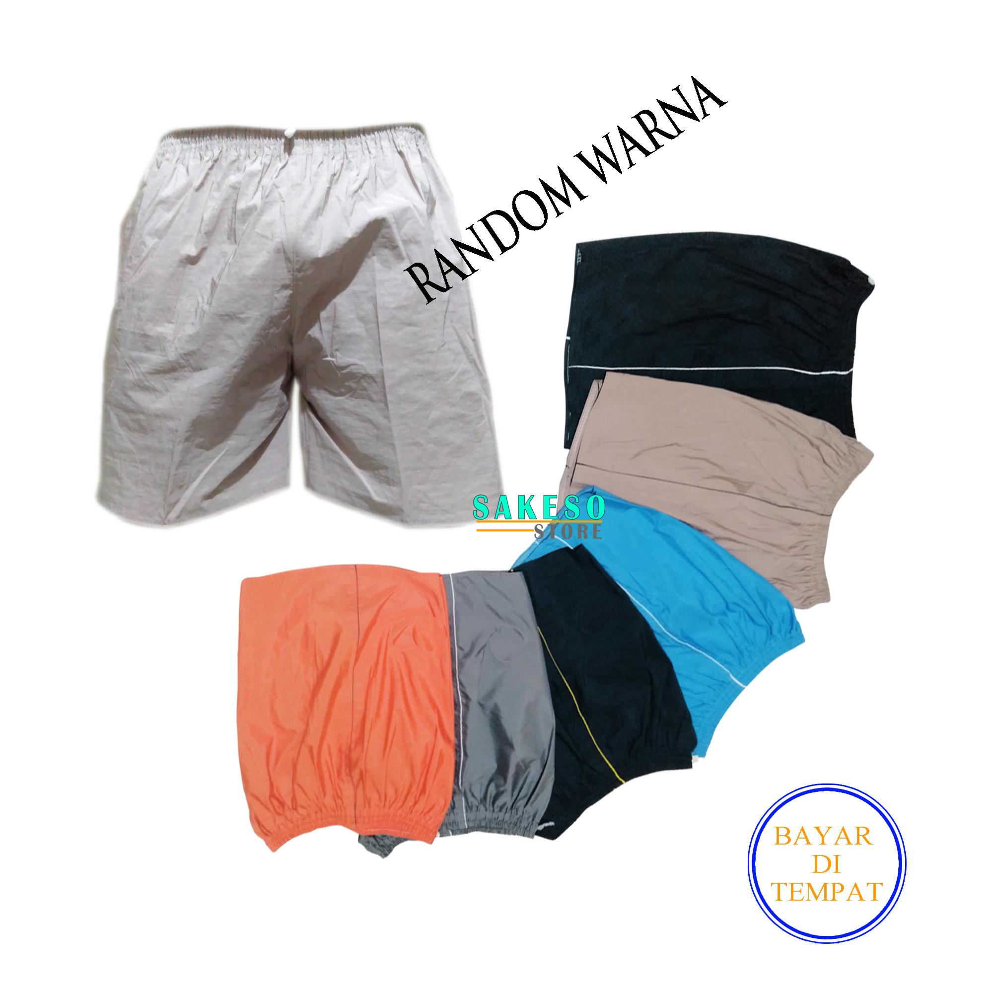 Sakeso - 12Pcs - Celana Pendek - Celana Pendek Pria/Wanita - Harga Grosir