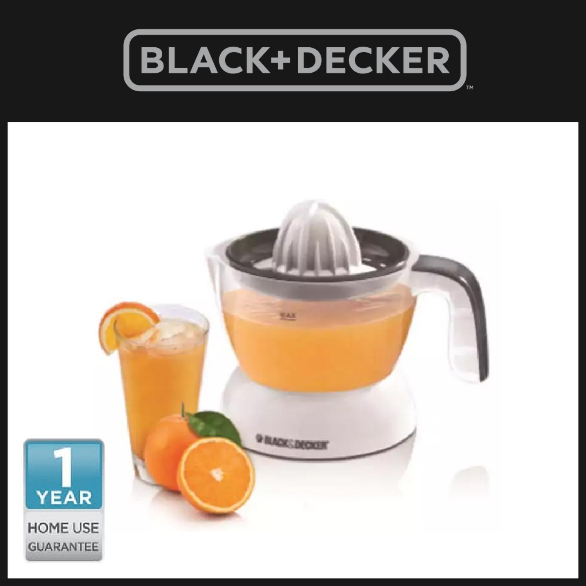 Black + Decker Juicer Citrus 30W 0.5L (CJ200-B1)