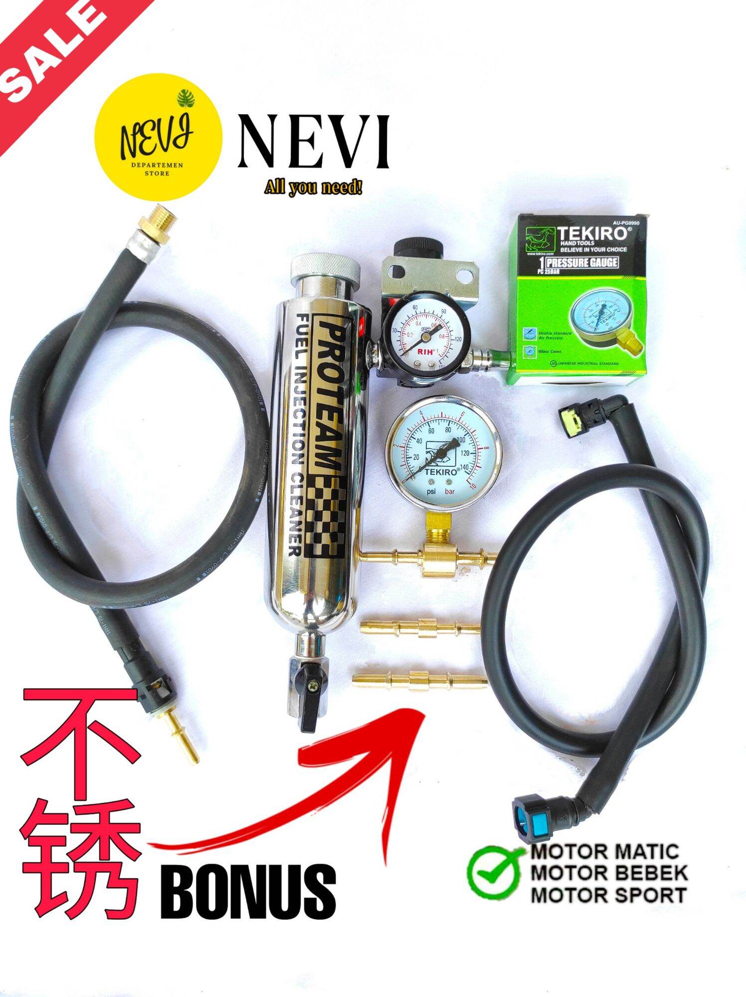 Infus Injector Paket Alat Servis Injeksi Injektor | TABUNG infus Injector | FUEL PUMP ...