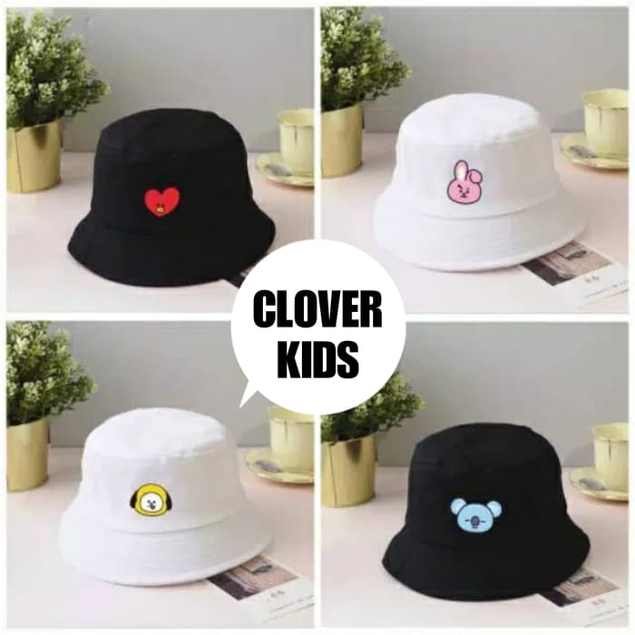 Topi bucket BTS BT21 Korea K-Pop 