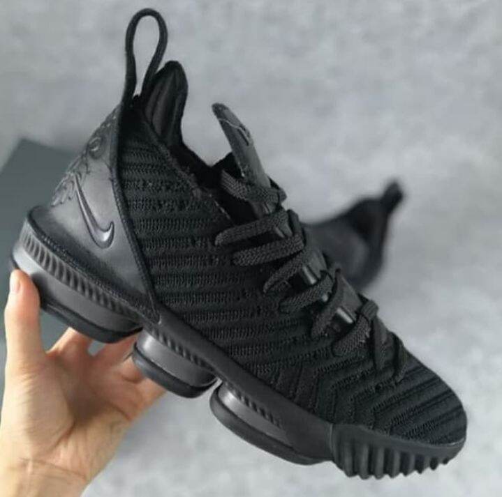 black on black lebrons