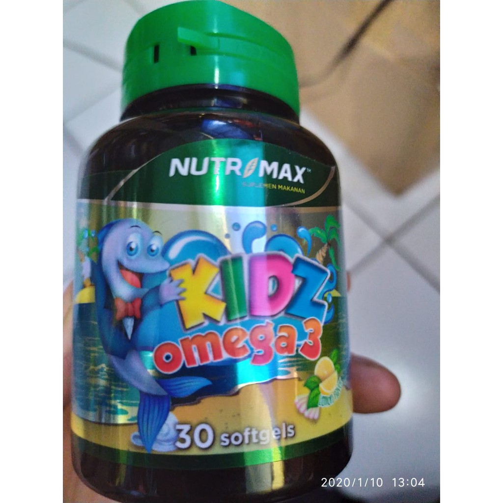 RHNutrimax Kidz Omega 3 Lemon Flavor 30 Softgel ORIGINAL 100