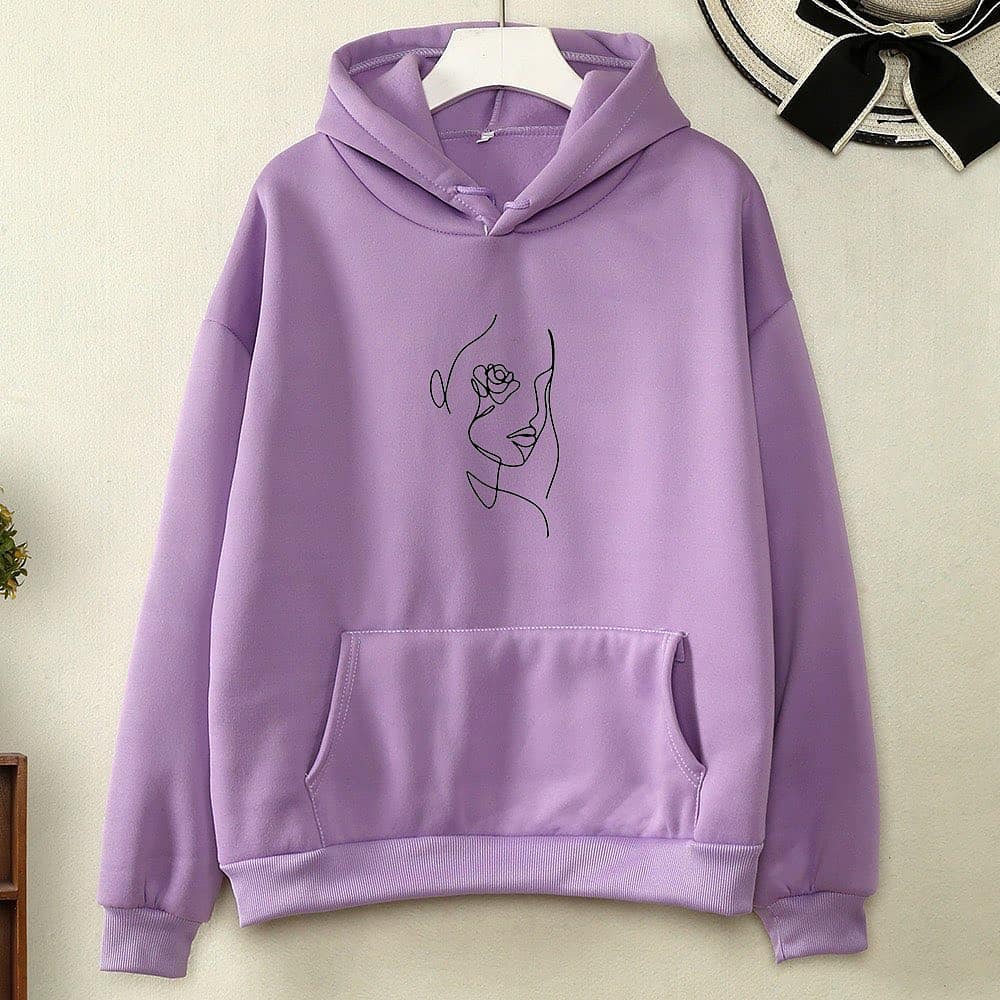 hoodie lilas