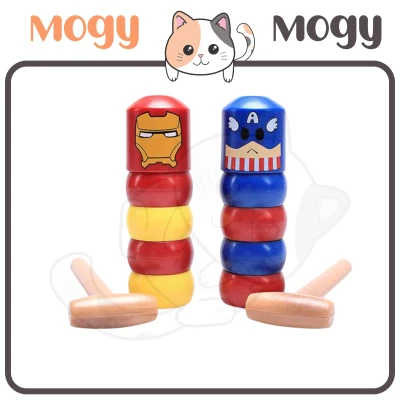 MOGYMOGY - HL0117 Unbreakable Immortal Karakter Magic Toy Dharna Wooden Toys Mainan Magic