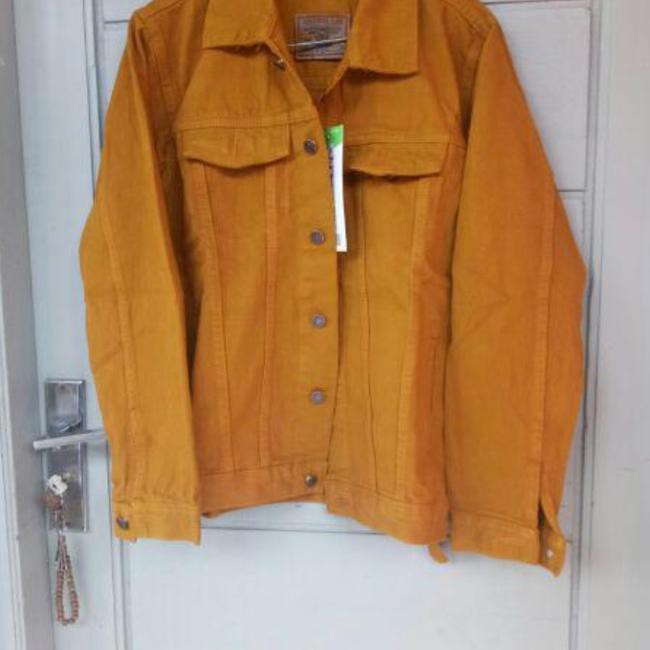 jaket levis mustard