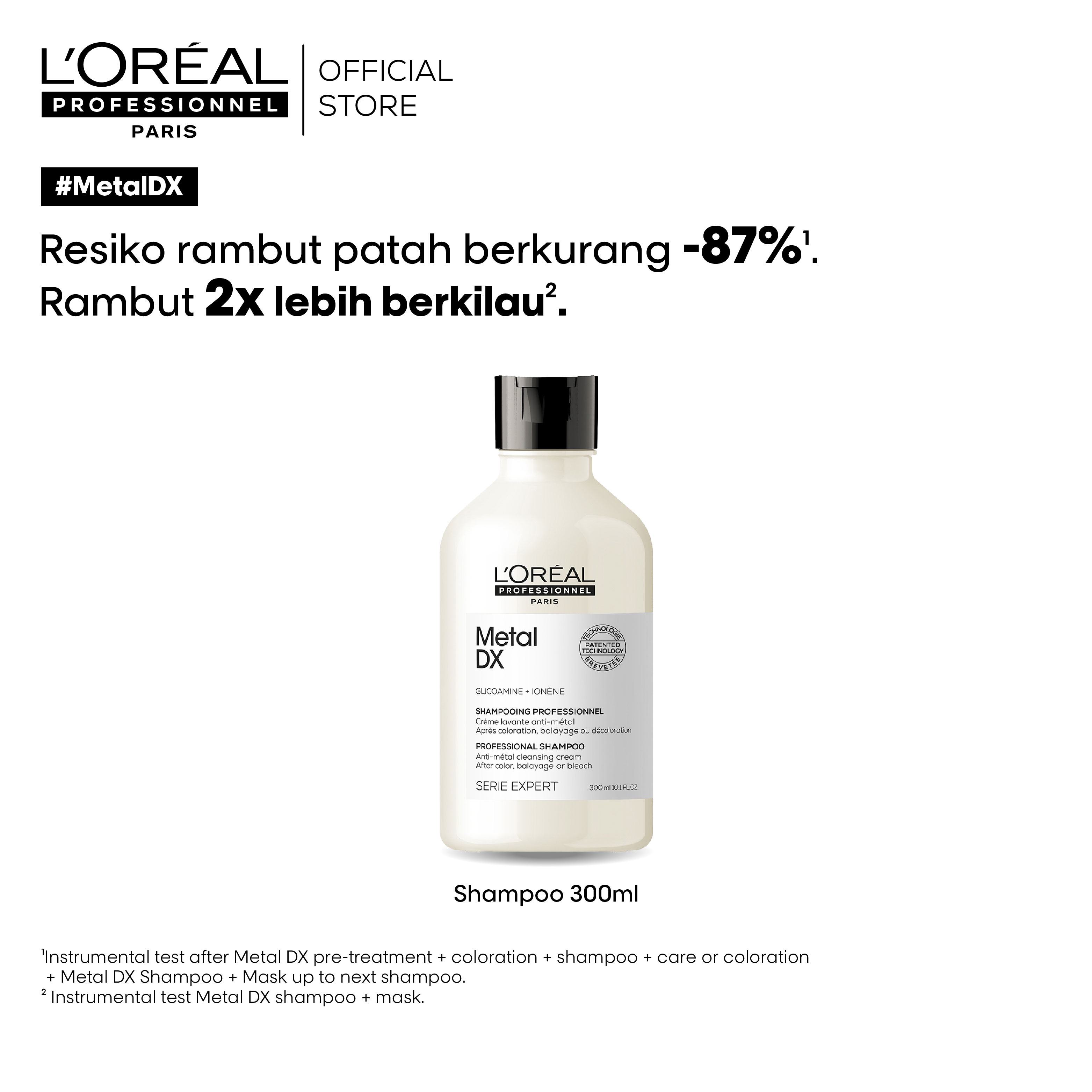 L'Oreal Professionnel Shampoo Metal DX 300ml Lazada Indonesia