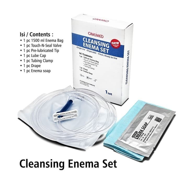 Enema Set OneMed / Cleansing ENEMA SET Lazada Indonesia