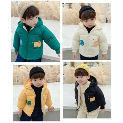 Jaket anak / bayi tebal hangat import high quality motif dino