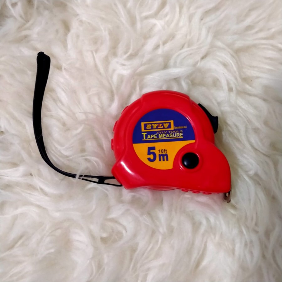 Meteran Tukang 5m Meter Tape Measure Tools Measuring Tape bangunan self locking system Lazada
