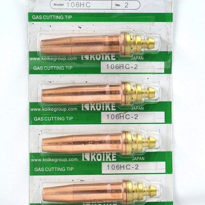 Gas Cutting Tip LPG KOIKE NO 1, 2, 3 Mata blender potong / Cutting tips