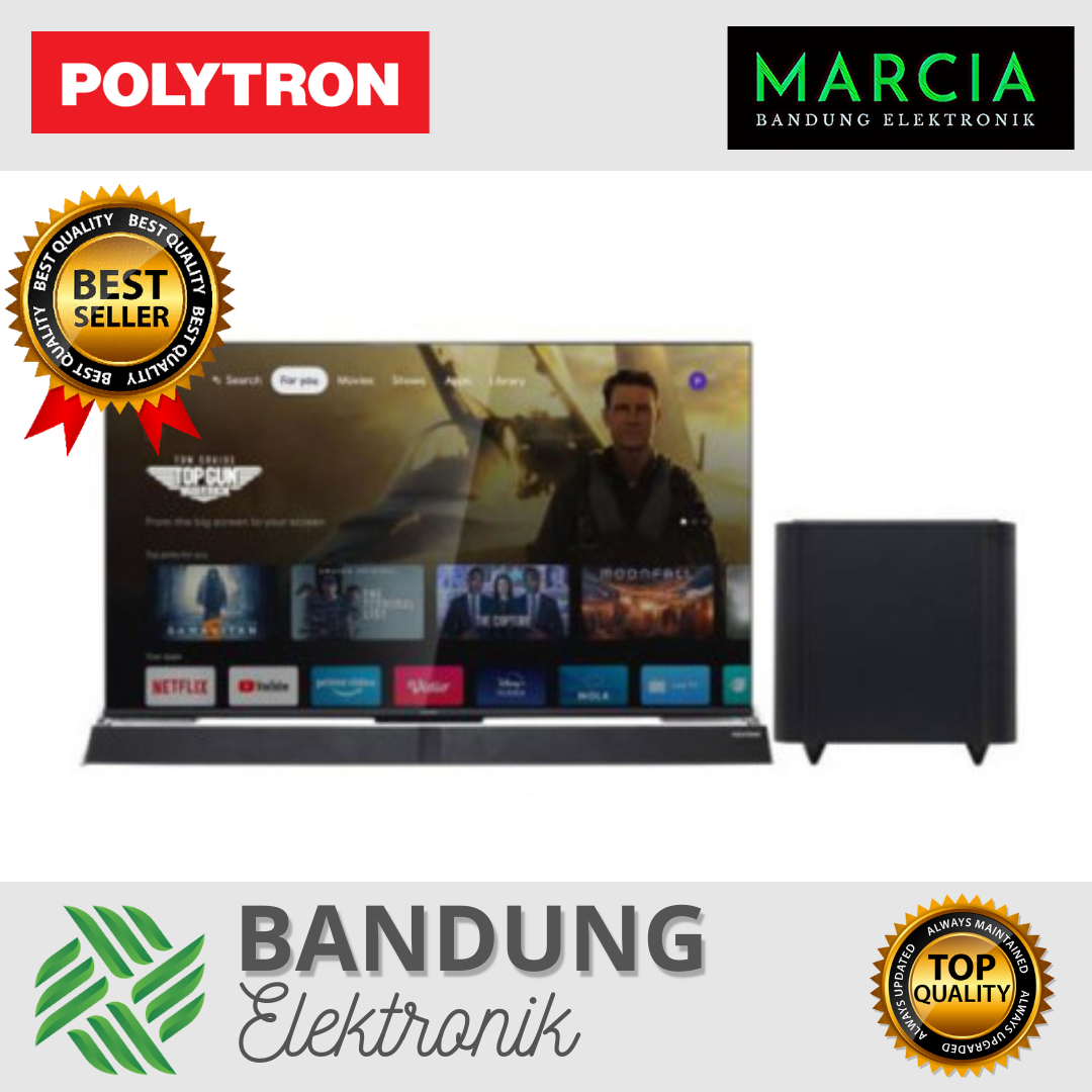 Smart Tv Tv Met Soundbar Polytron Smart TV 50 Inch PLD 50BUG5959