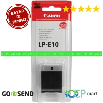 Baterai LP-E10 Battery LPE10 Canon 1100D 1200D 1300D 1500D 2000D 3000D 4000d