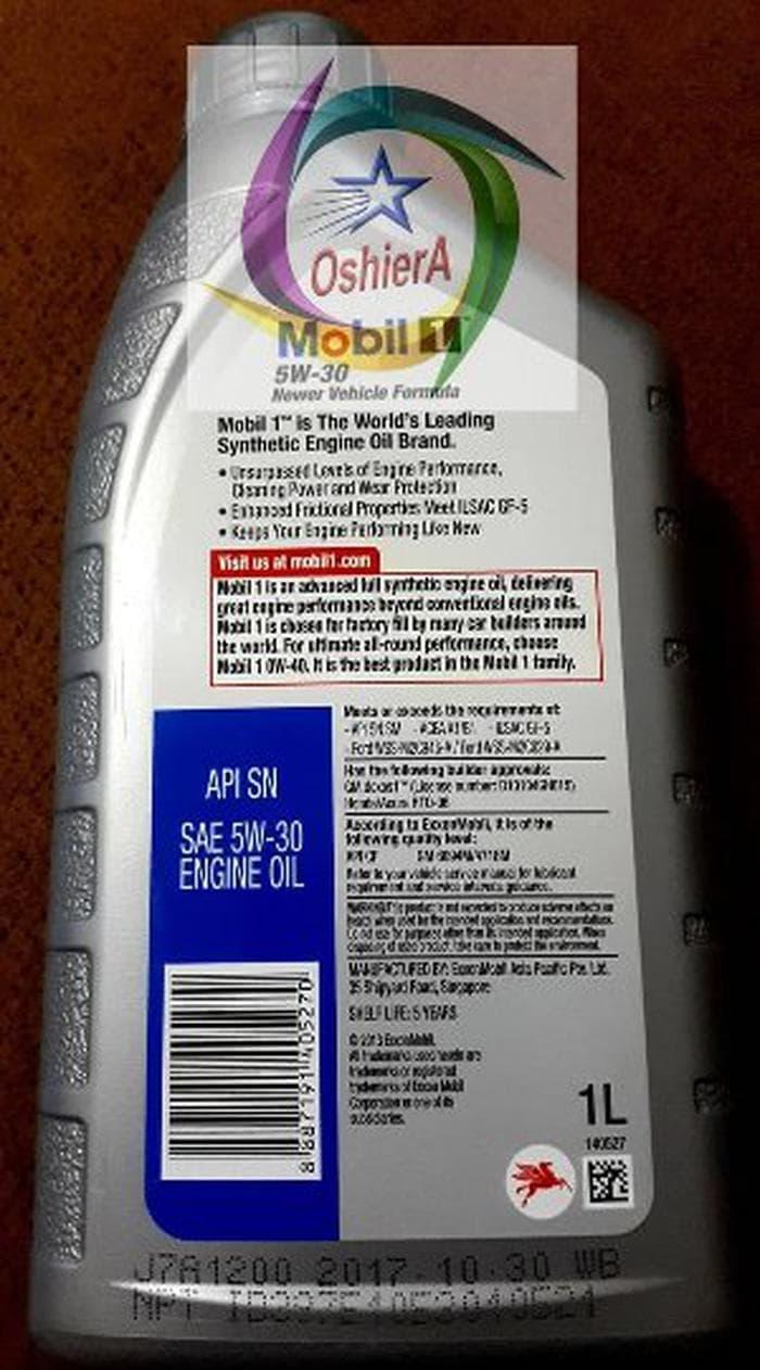 PROMO BESAR Oli Mobil 1 5W 30 New Vehicle Formula 1L