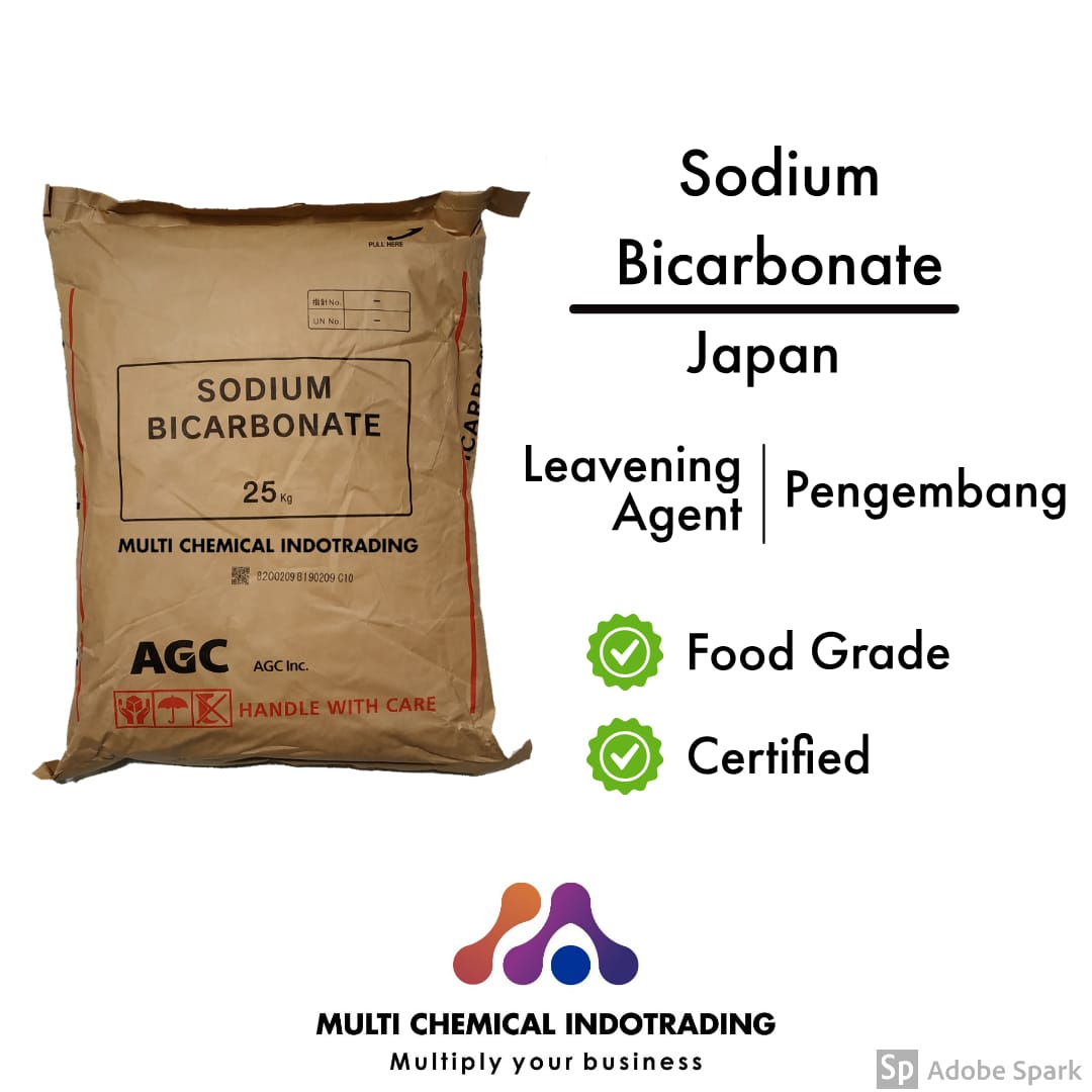 SODA KUE ASAHI ex. JAPAN. SODIUM BICARBONATE FOOD GRADE. 500gr