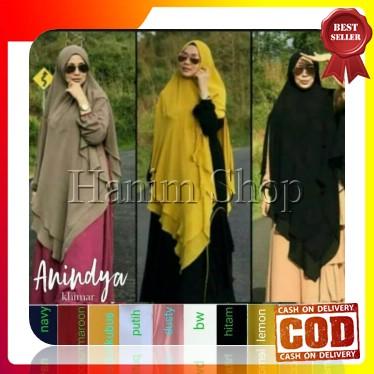Khimar Anindya Syari Dua Layer / Khimar Ceruty Jumbo Soft pad anindya / Jilbab Instan Daily Hijab / Jilbab Instan Syria Tali Renda / Jilbab Instan / Jilbab Instan Terbaru / Hijab Syari / Jilbab Pasmina / Jilbab Segi Empat Motif / Jilbab Khimar / Jilbab XL