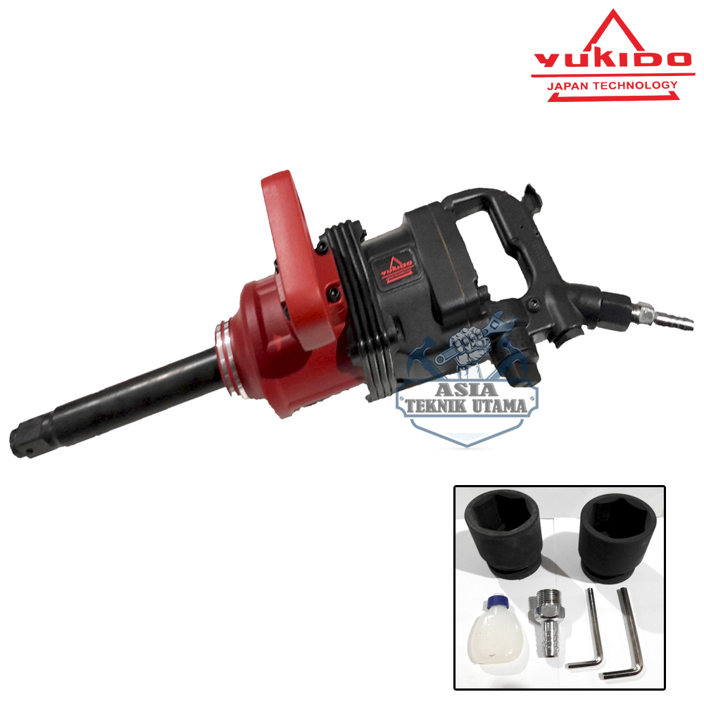 YUKIDO IMPACT ANGIN 1 inch Heavy Duty Composite Air Impact Wrench 1