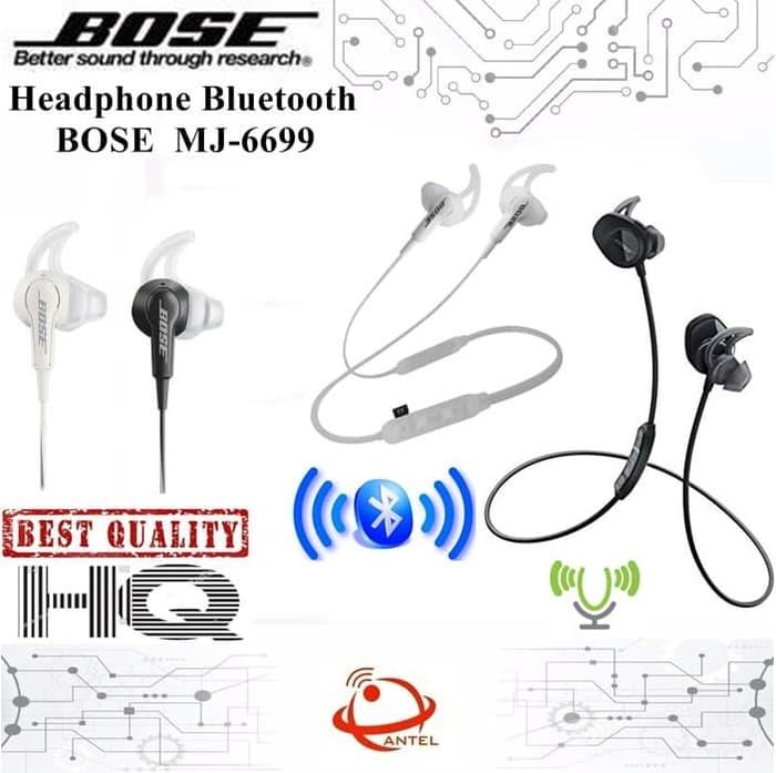 Headset Bluetooth OEM BOSE MJ-6699 Earphone Bluetooth Sport BOSE Earphone OEM