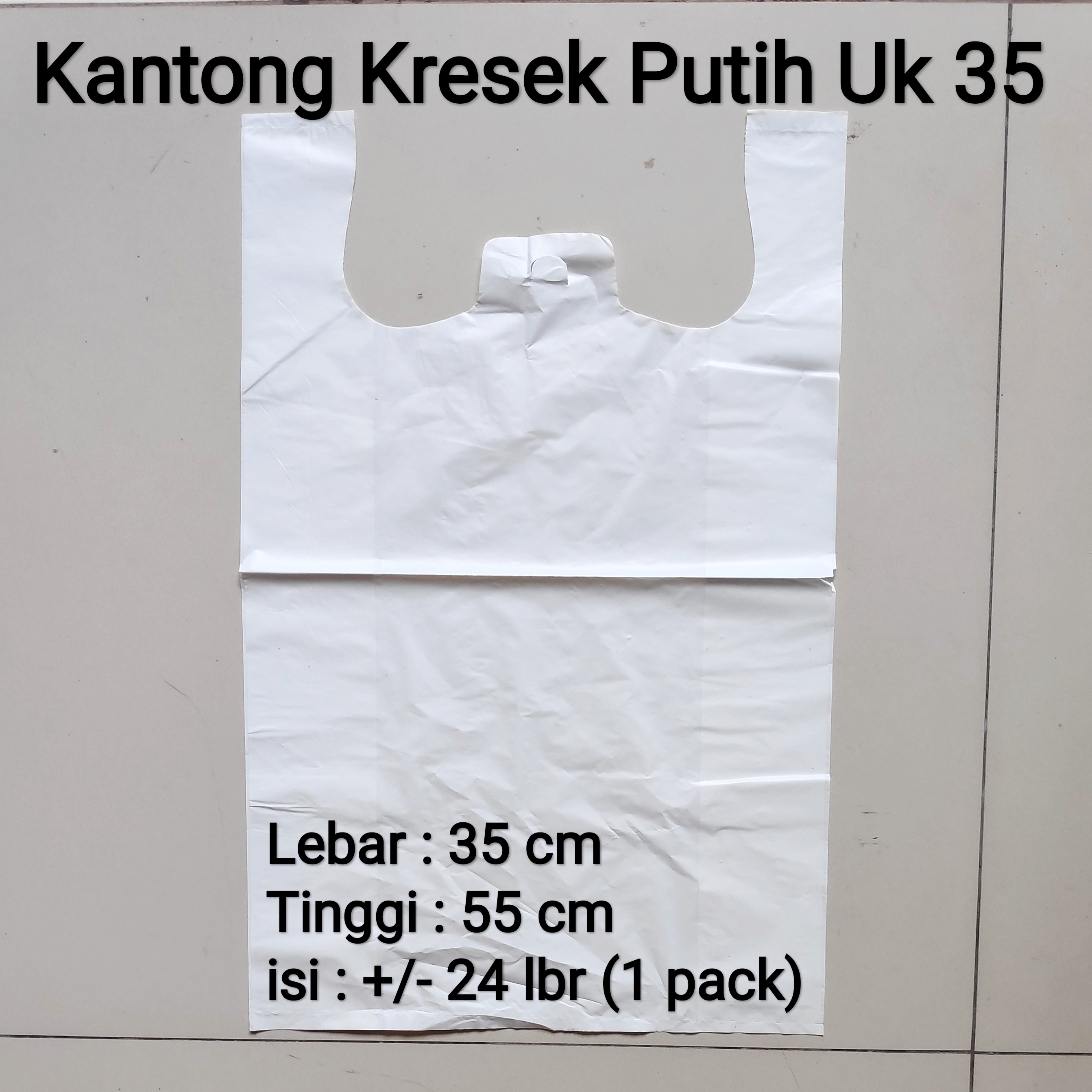 Kresek Putih Tebal Kantong Kresek Putih Tebal Uk Plastik