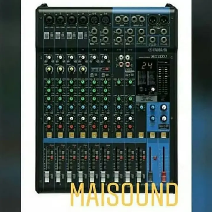 Mixer Audio Yamaha Mg 12 Xu Original Yamaha Mg12xu Mg 12xu 12 Channel Bisa Cod Lazada Indonesia