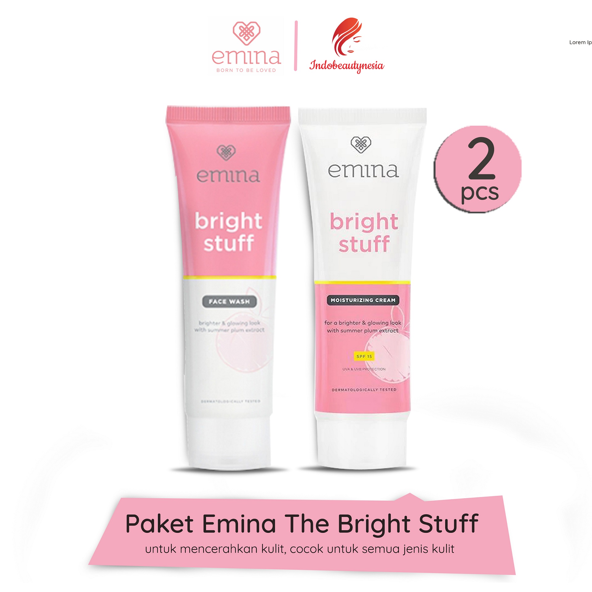 Paket Emina Bright Stuff untuk Mencerahkan Cocok untuk Semua Jenis