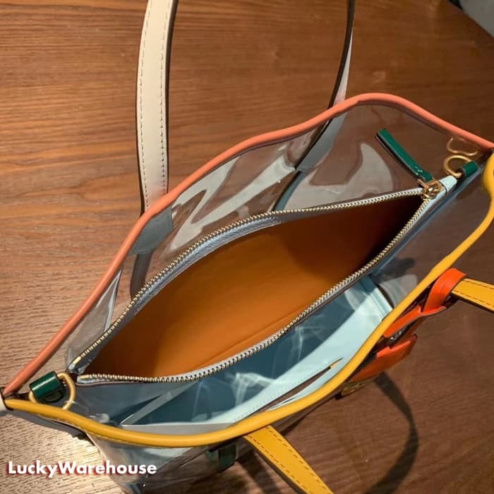 tory burch transparent tote