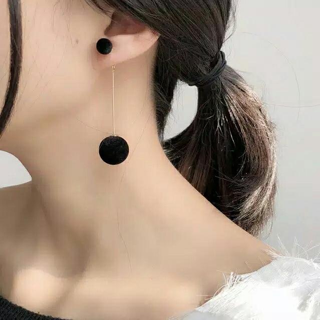 GODWIN COLLECTION Anting cute ball /Anting korea/anting cantik/anting terbaru/aksesoris wanita/grosir anting/fashion wanita/