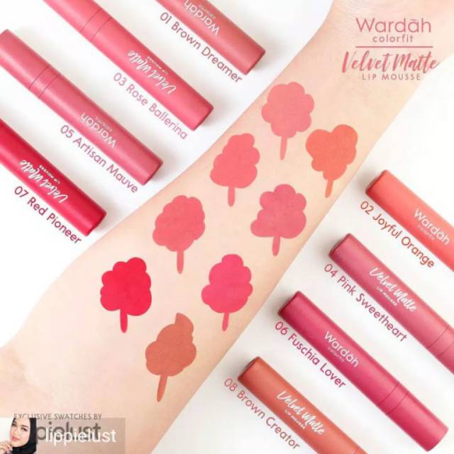 wardah lip mousse 05