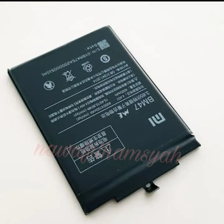 Baterai Xiaomi Redmi 3x Original Bm47 Batre Batrai Xiaumi Xiomi Lazada Indonesia