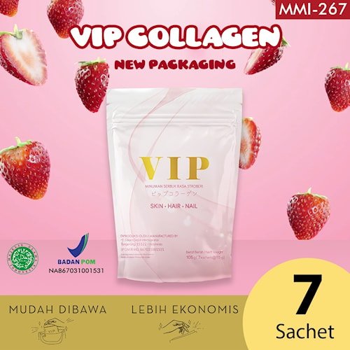 Terjaminn !!! VIP COLLAGEN Drink Pouch